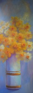 Jarrón de narcisos, 2018 de Lee Campbell